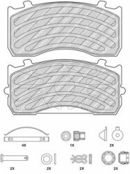 FERODO FCV1277BFE Set placute frana, frana disc