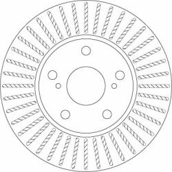 TRW DF6679 Disc frana - auto-piesa