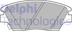 DELPHI LP3263 Set placute frana, frana disc