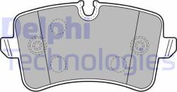 DELPHI LP2249 Set placute frana, frana disc
