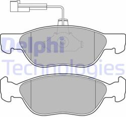DELPHI LP1586 Set placute frana, frana disc