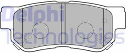 DELPHI LP1539 Set placute frana, frana disc