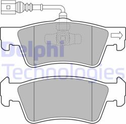 DELPHI LP2087 Set placute frana, frana disc
