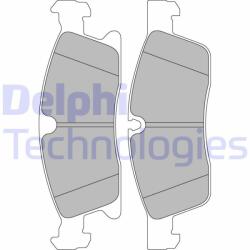 DELPHI LP2298 Set placute frana, frana disc