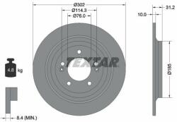 TEXTAR 92293403 Disc frana