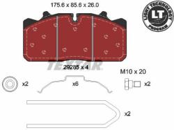 TEXTAR 2928502 Set placute frana, frana disc