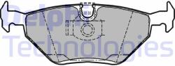 DELPHI LP1107 Set placute frana, frana disc