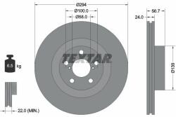 TEXTAR 92139500 Disc frana
