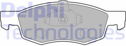 DELPHI LP1796 Set placute frana, frana disc