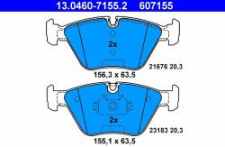 ATE 13.0460-7155.2 Set placute frana, frana disc