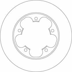 TRW DF6748 Disc frana
