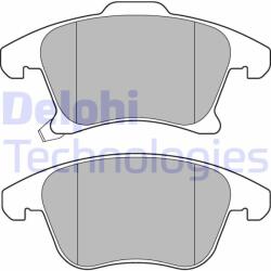 DELPHI LP3181 Set placute frana, frana disc