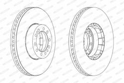 FERODO FCR134A Disc frana