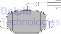 DELPHI LP2300 Set placute frana, frana disc