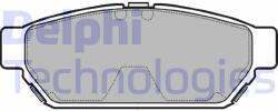 DELPHI LP968 Set placute frana, frana disc