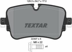 TEXTAR 2230701 Set placute frana, frana disc