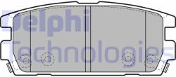 DELPHI LP1930 Set placute frana, frana disc