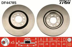 TRW DF4478S Disc frana