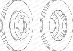 FERODO FCR235A Disc frana