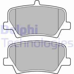 DELPHI LP3434 Set placute frana, frana disc