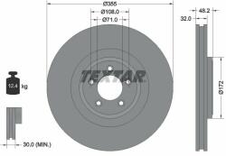 TEXTAR 92186305 Disc frana