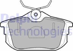 DELPHI LP1593 Set placute frana, frana disc