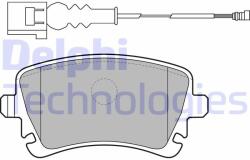 DELPHI LP1911 Set placute frana, frana disc
