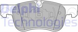 DELPHI LP2689 Set placute frana, frana disc
