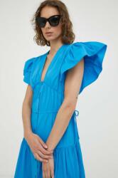 2NDDAY pamut ruha maxi, harang alakú - kék 34