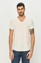 Tommy Jeans t-shirt fehér, férfi, melange - fehér S