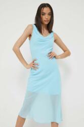 Abercrombie & Fitch ruha midi, egyenes - kék S