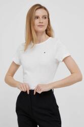 Tommy Hilfiger pamut póló női, bézs - bézs L - answear - 14 990 Ft