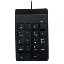 Gembird Tastatura Gembird KPD-U-03 Wired Black (KPD-U-03)