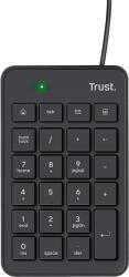 Trust Xalas USB numerikus billentyűzet, fekete (22221) (22221)