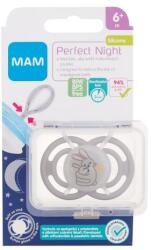 MAM Perfect Night Silicone Pacifier 6m+ Hares suzete 1 buc pentru copii