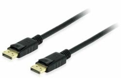 Equip Kábel - 119253 (DisplayPort1.4 kábel, 8K/60Hz, apa/apa, fekete, 3m) (119253) - firstshop
