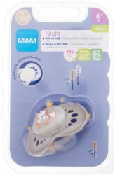 MAM Night Silicone Pacifier 6m+ Fox suzete 1 buc pentru copii