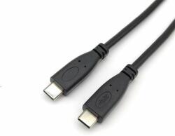 Equip Átalakító Kábel - 12888307 (USB-C2.0 to USB-C, apa/apa, fekete, 1m) (12888307) - firstshop