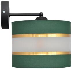 Helam Lampă de perete HELEN 1xE27/15W/230V verde/auriu (HE1543)