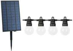 OPTONICA Kültéri napelemes lámpák - tejfehér - G50 10M 20db- 9092 (9092)