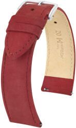Hirsch Curea roșie din piele Hirsch Osiris Nubuk M 03433161-2 (Piele de vițel) 16 mm