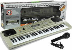  Lean-toys Billentyűzet MQ807 Pianinko orgona + USB mikrofon