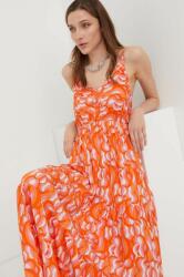 ANSWEAR rochie culoarea portocaliu, maxi, evazati BBYX-SUD0Y7_22X