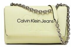 Calvin Klein Geantă Sculpted Ew Flap Conv25 Mono K60K607198 Galben
