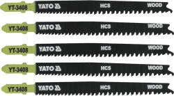 YATO Dekopírfűrészlap T13-8TPI 115/90 mm HCS (5 db/cs) (YT-3408)