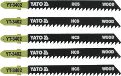 YATO Dekopírfűrészlap T8TPI 100/75 mm HCS (5 db/cs) (YT-3402)