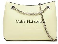 Calvin Klein Geantă Sculpted Shoulder Bag 24 Mono K60K607831 Verde