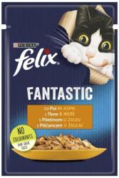 FELIX Fantastic Csirkével aszpikban nedves macskaeledel - 12x85 g