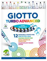 GIOTTO Filctoll GIOTTO Turbo Color szuper könnyen kimosható 2, 8mm 12db-os készlet (426000) - nyomtassingyen