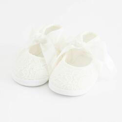 NEW BABY Baba csipke cipő New Baby bézs 0-3 h